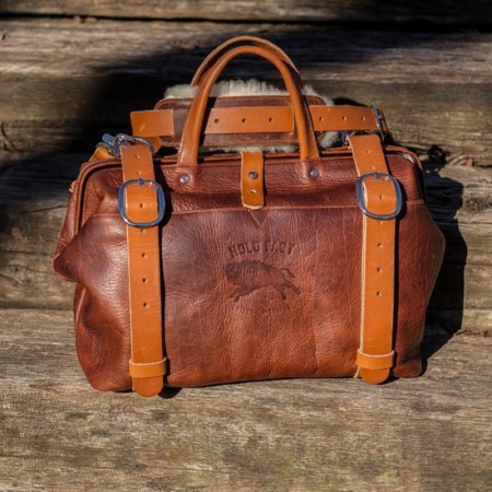 RCB01-BR-SIV Roamographer | An American Bison Leather Camera Bag