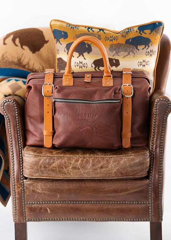 RCB02-BR Roamographer | An American Bison Leather Camera Bag
