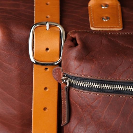 e Roamographer | An American Bison Leather Camera Bag