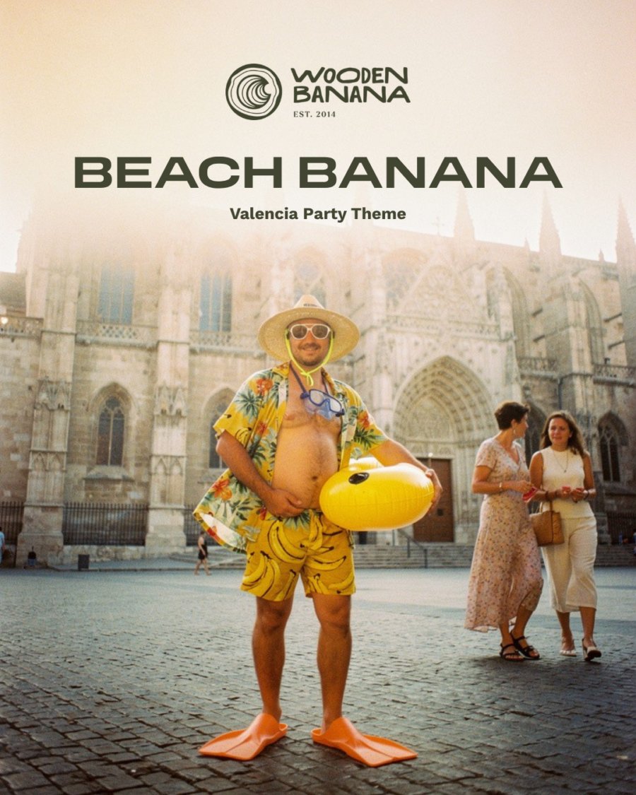 Wooden Banana Party Valencia