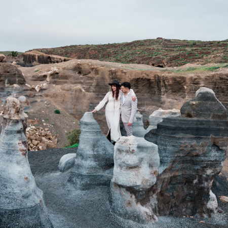 Francesca & Riccardo Lanzarote Elopement Workshop