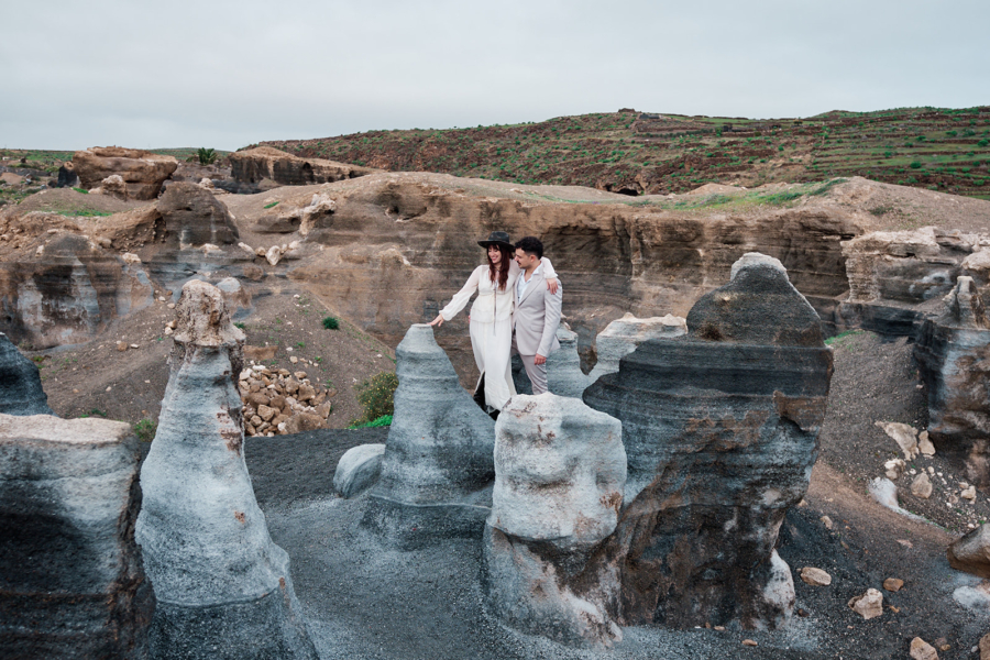 Francesca & Riccardo Lanzarote Elopement Workshop
