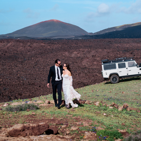 Laura & Juan Lanzarote Elopement Workshop