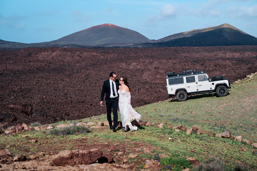 Laura & Juan Lanzarote Elopement Workshop