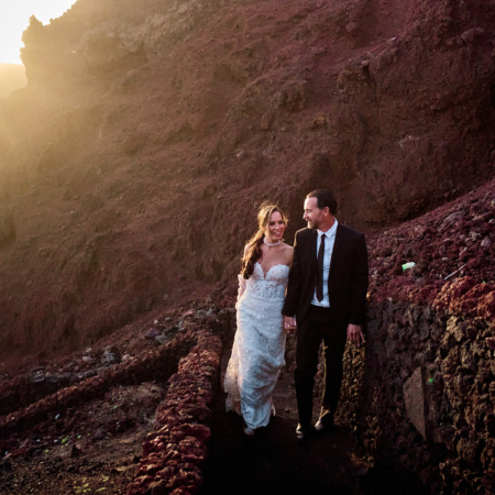 Laura & Juan Lanzarote Elopement Workshop