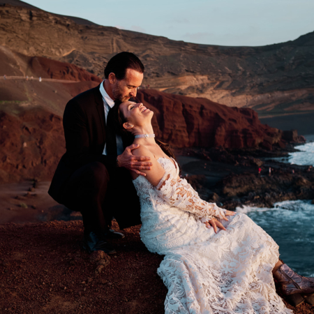 Laura & Juan Lanzarote Elopement Workshop