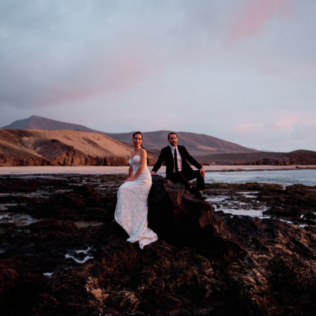 Laura & Juan Lanzarote Elopement Workshop