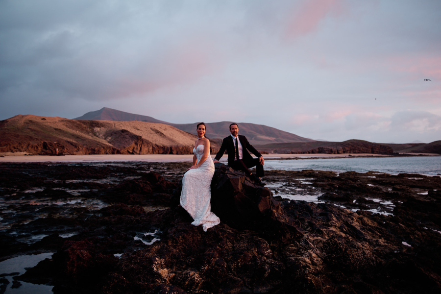 Laura & Juan Lanzarote Elopement Workshop