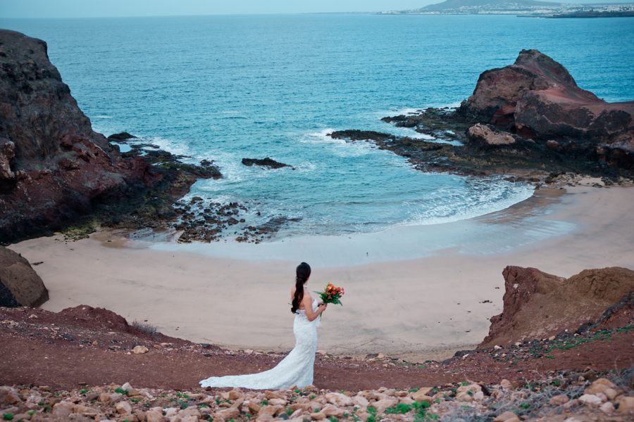Laura & Juan Lanzarote Elopement Workshop