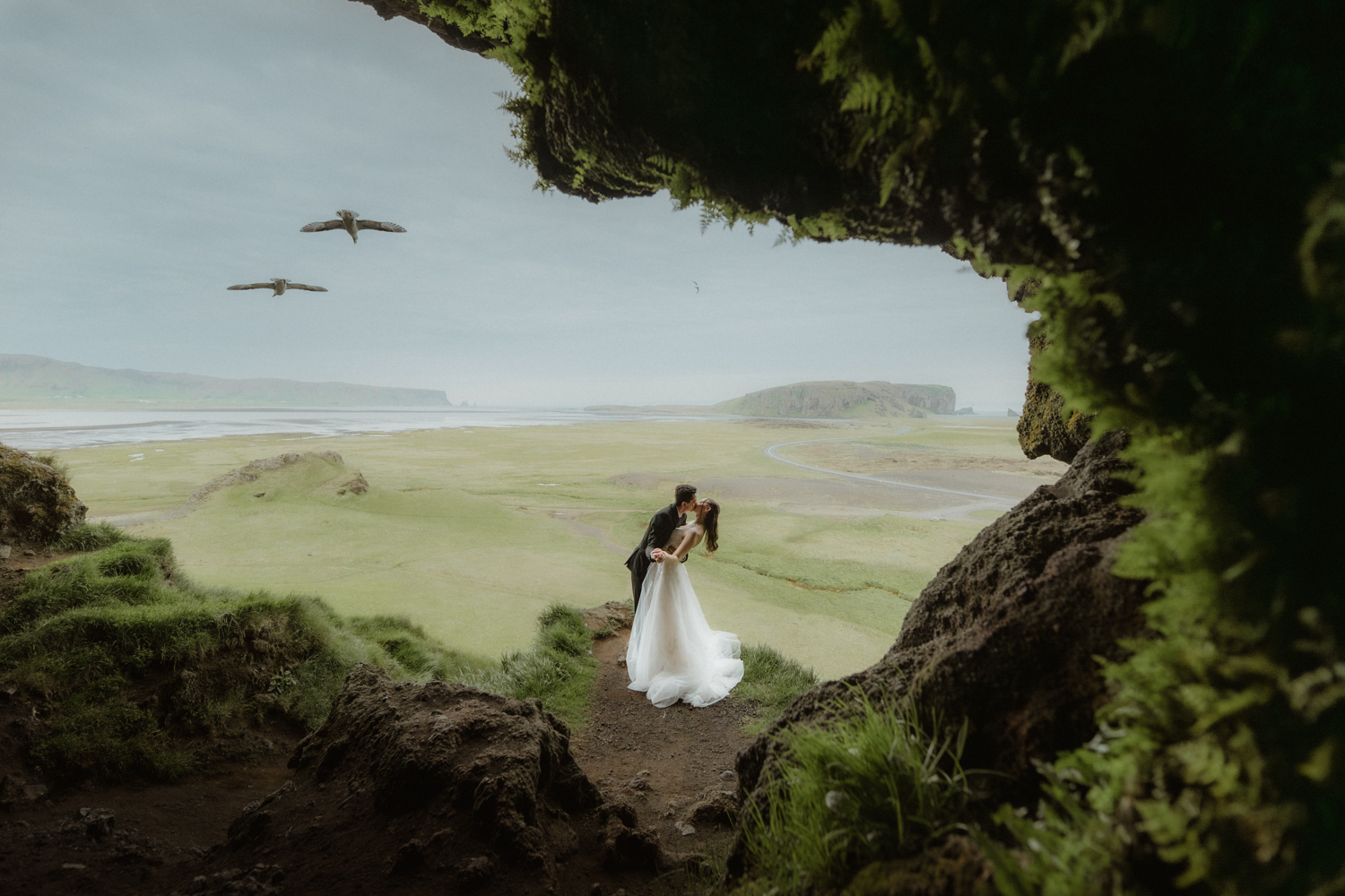 Best Couple Portrait winner at the 2025 Way Up North Awards, photographed by Chris Ray, Iceland