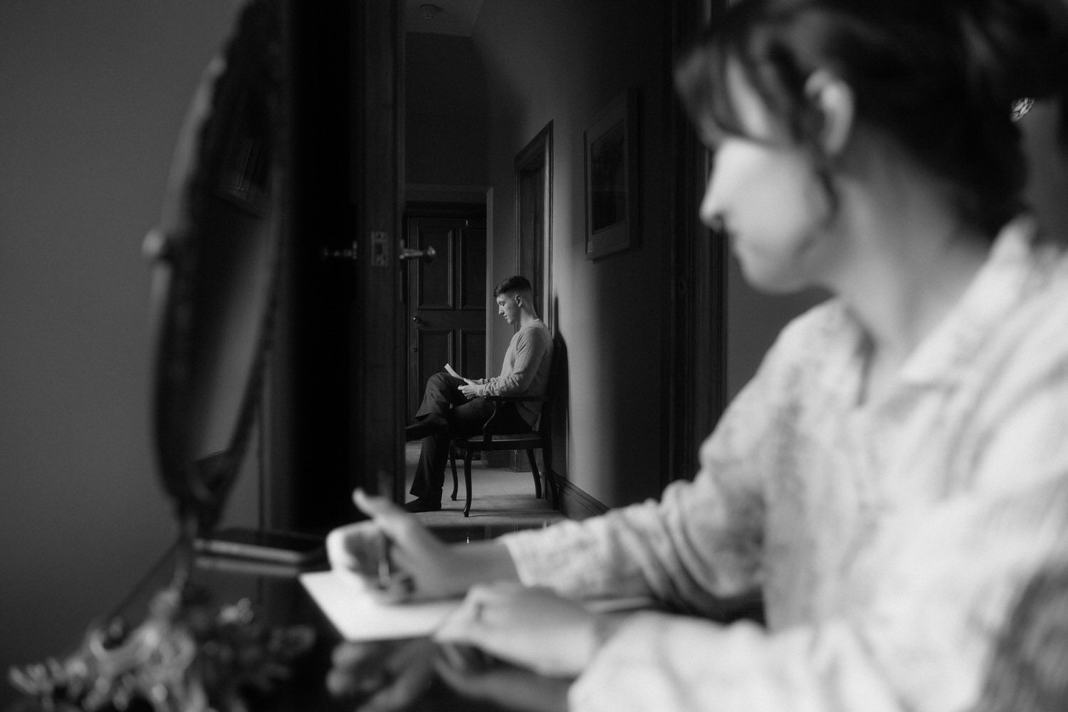 Best Couple Portrait winner at the 2025 Way Up North Awards, photographed by Katy Jim Caryl, UK