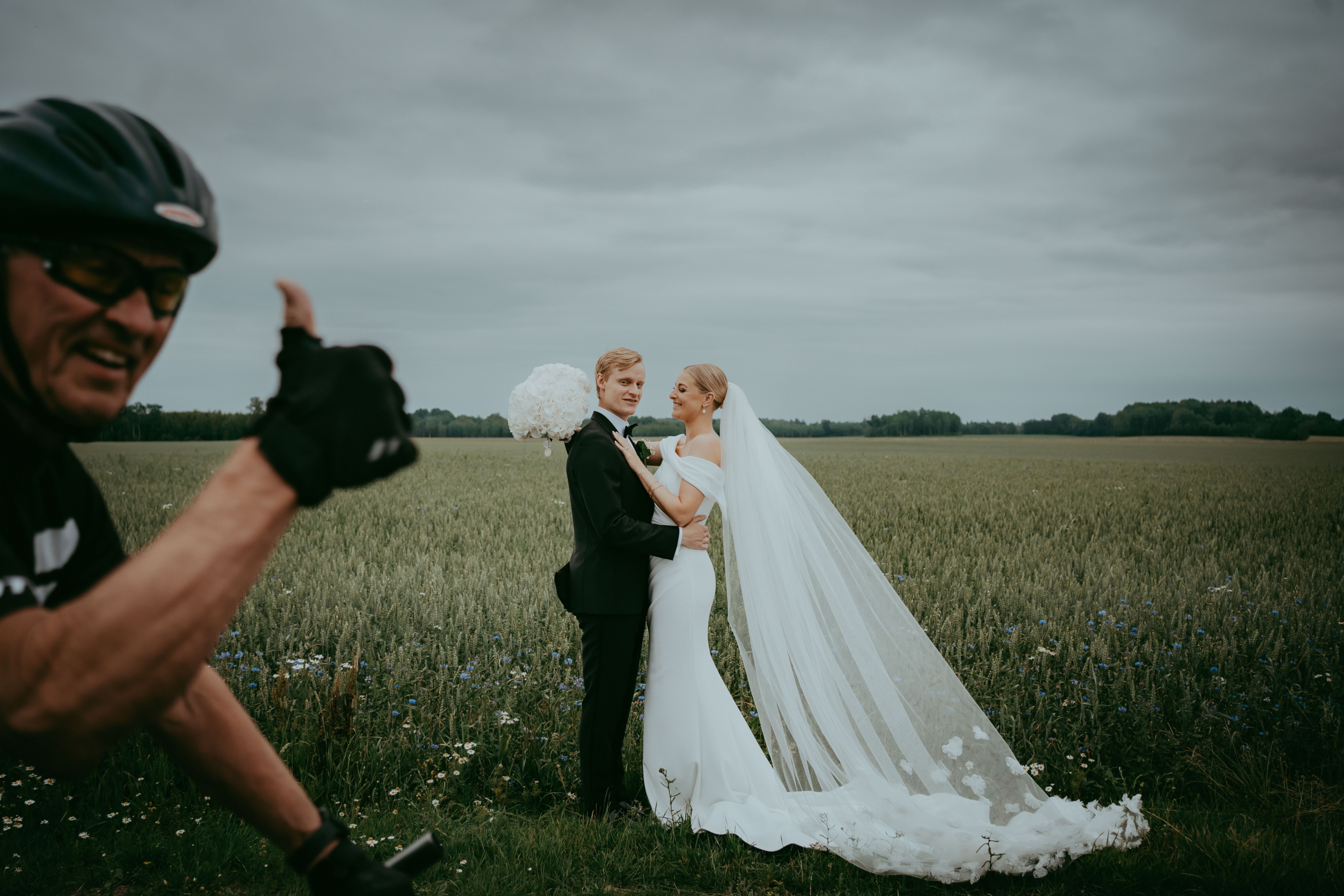 Best Wedding Moment winner at the 2025 Way Up North Awards, photographed by Maria Brostrom, Sweden