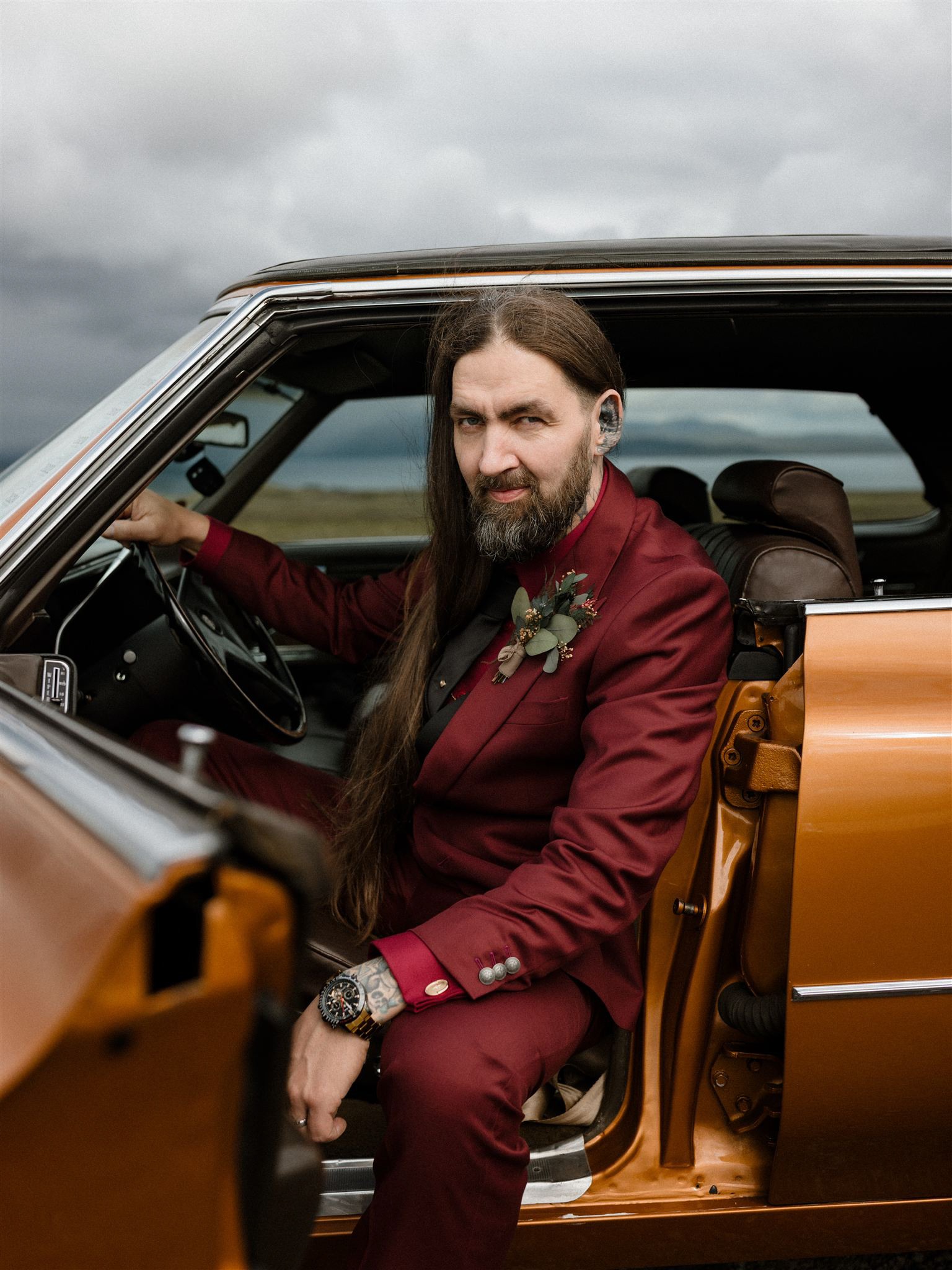 Best Solo Portrait winner at the 2025 Way Up North Awards, photographed by Styrmir Erwinsson, Iceland